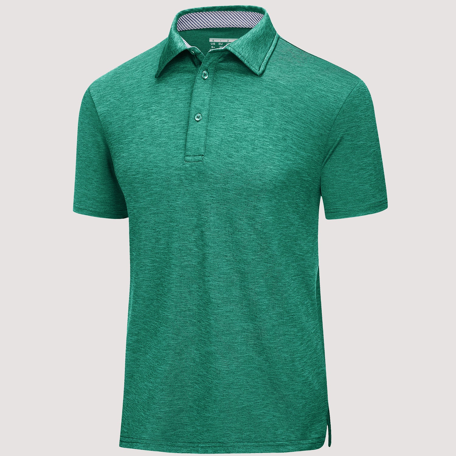 Men's Polo T-Shirt Quick Dry Performance Short Sleeve Golf Shirt