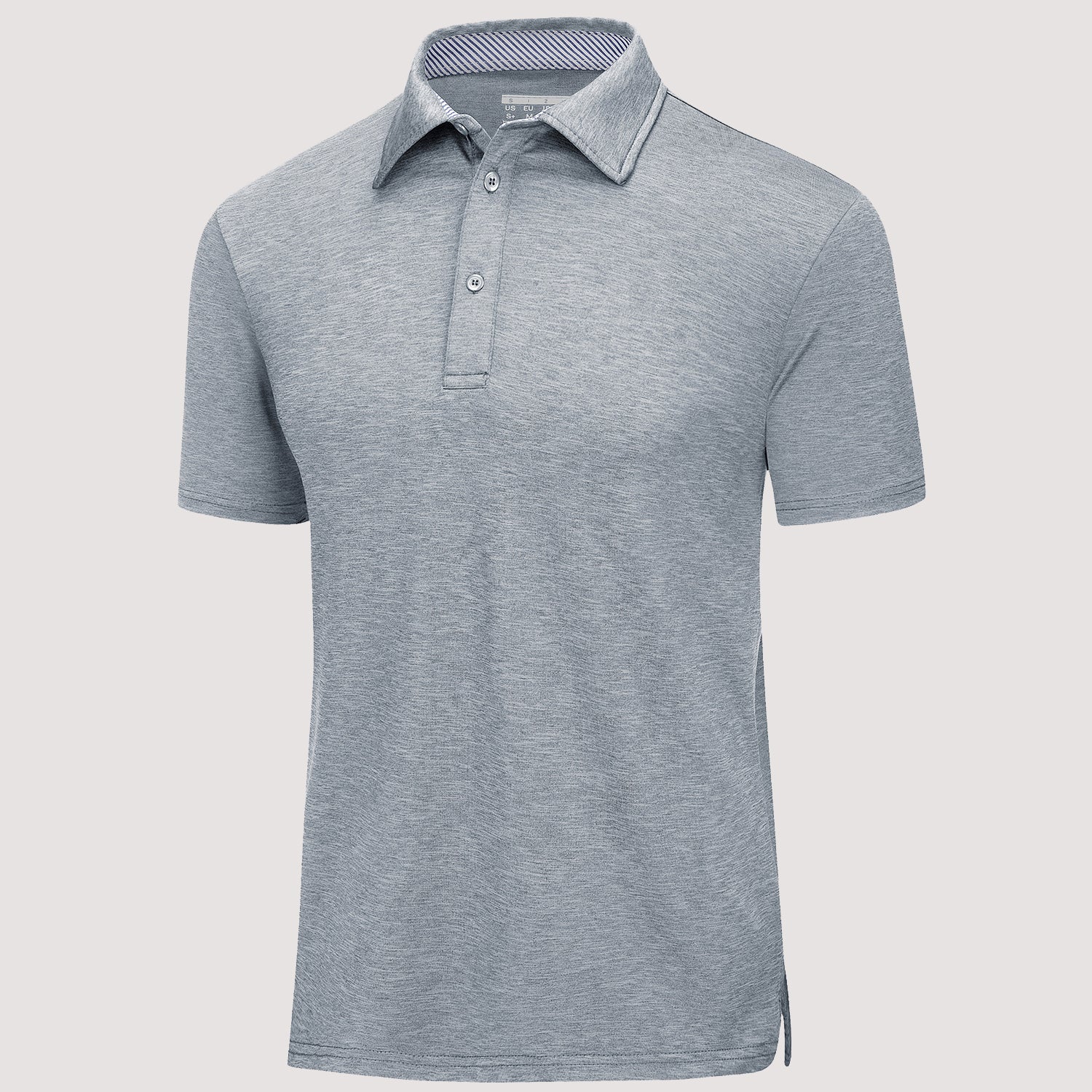Men's Polo T-Shirt Quick Dry Performance Short Sleeve Golf Shirt