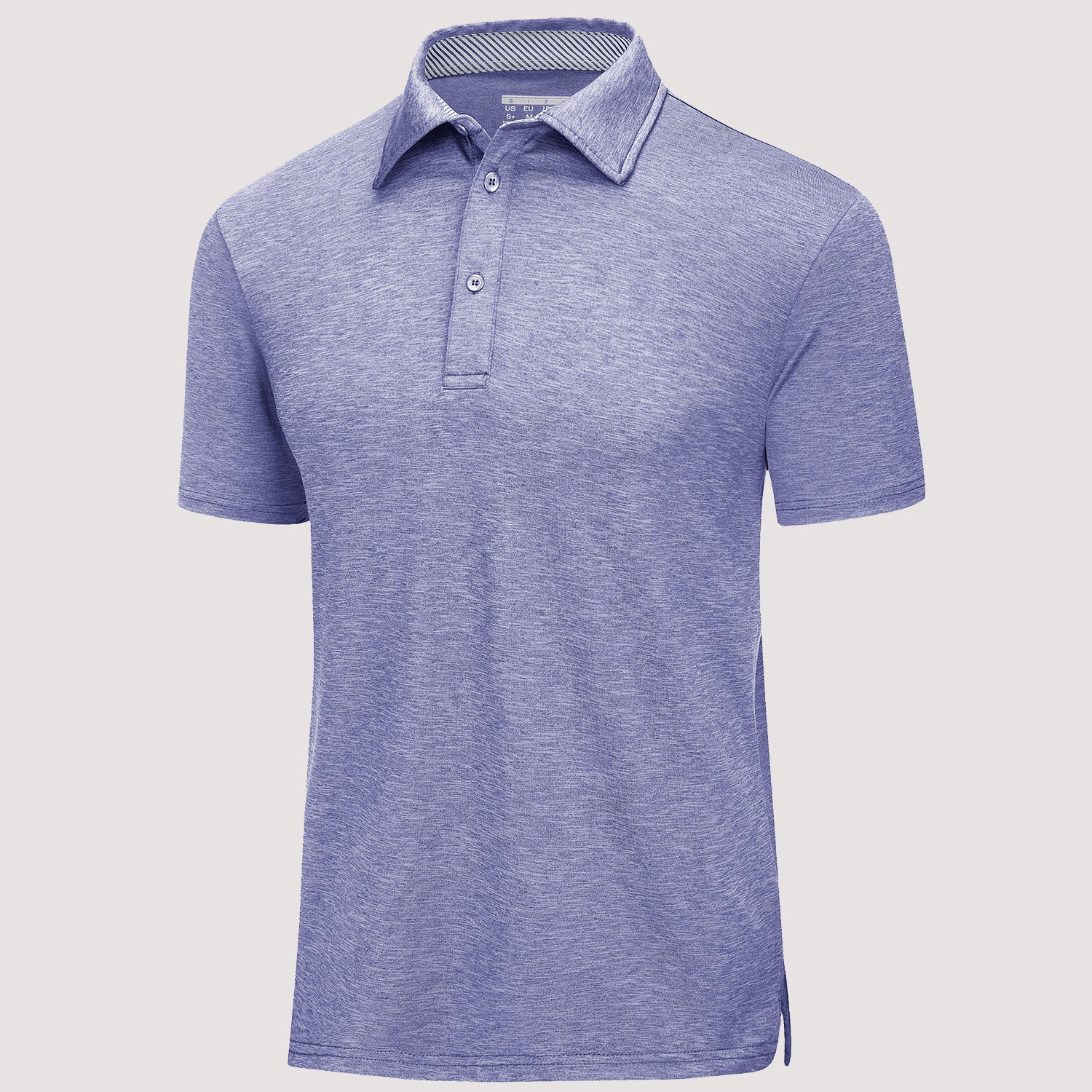 Men's Polo T-Shirt Quick Dry Performance Short Sleeve Golf Shirt