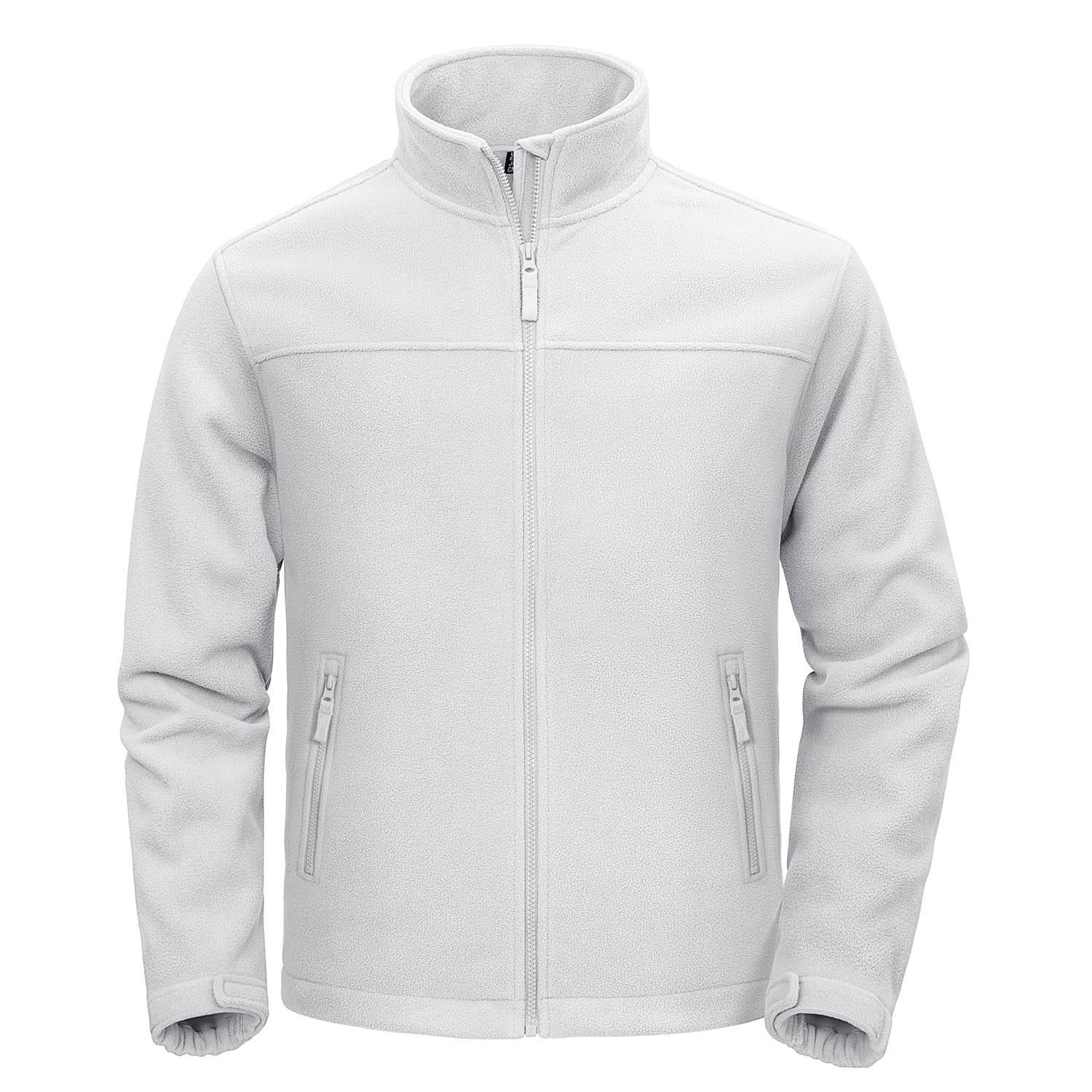 Men's Fleece Jacket Full Zip Lightweight Casual Jacket - MAGCOMSEN