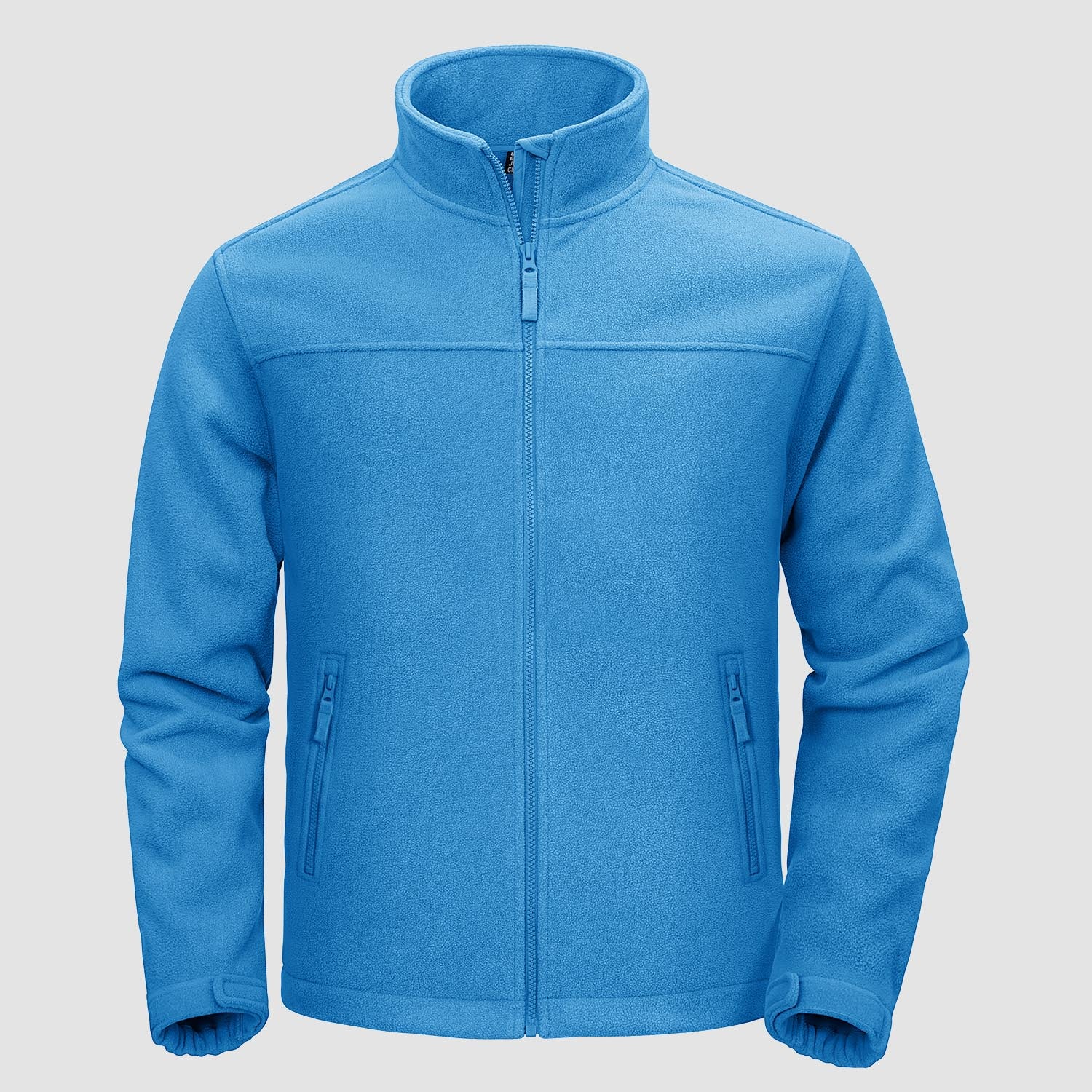 Men's Fleece Jacket Full Zip Lightweight Casual Jacket - MAGCOMSEN