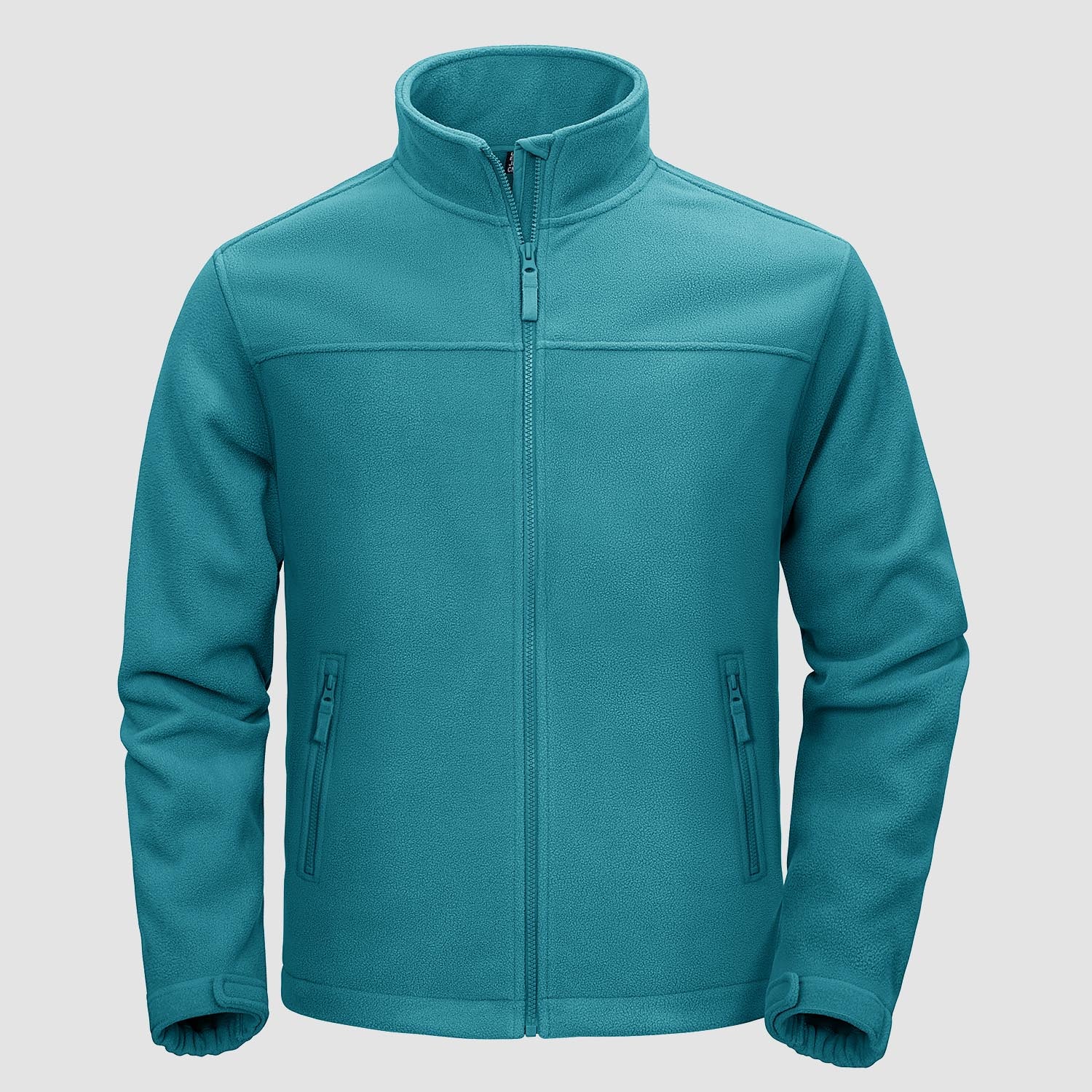 Men's Fleece Jacket Full Zip Lightweight Casual Jacket - MAGCOMSEN