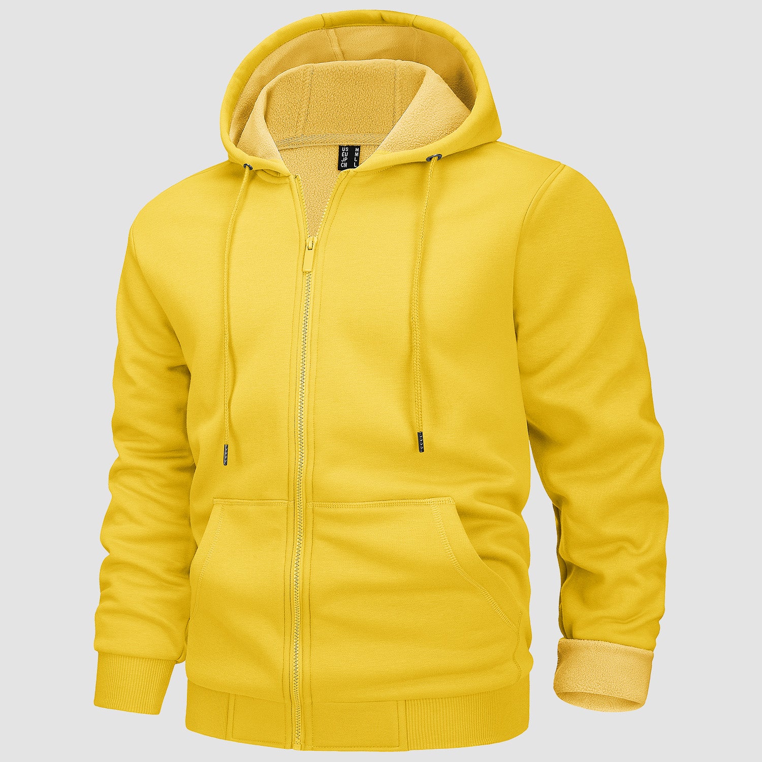 Men's Hoodie Jacket Fleeces Zip Up Sweatshirt - MAGCOMSEN