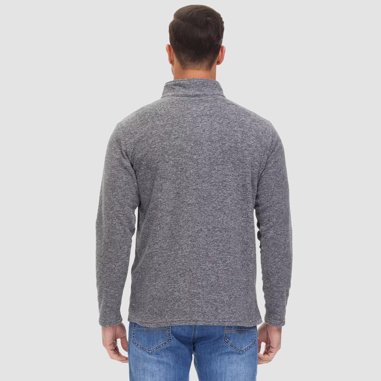 Men's 1/4 Zip Pullover Shirt Long Sleeve Sweatshirts - MAGCOMSEN