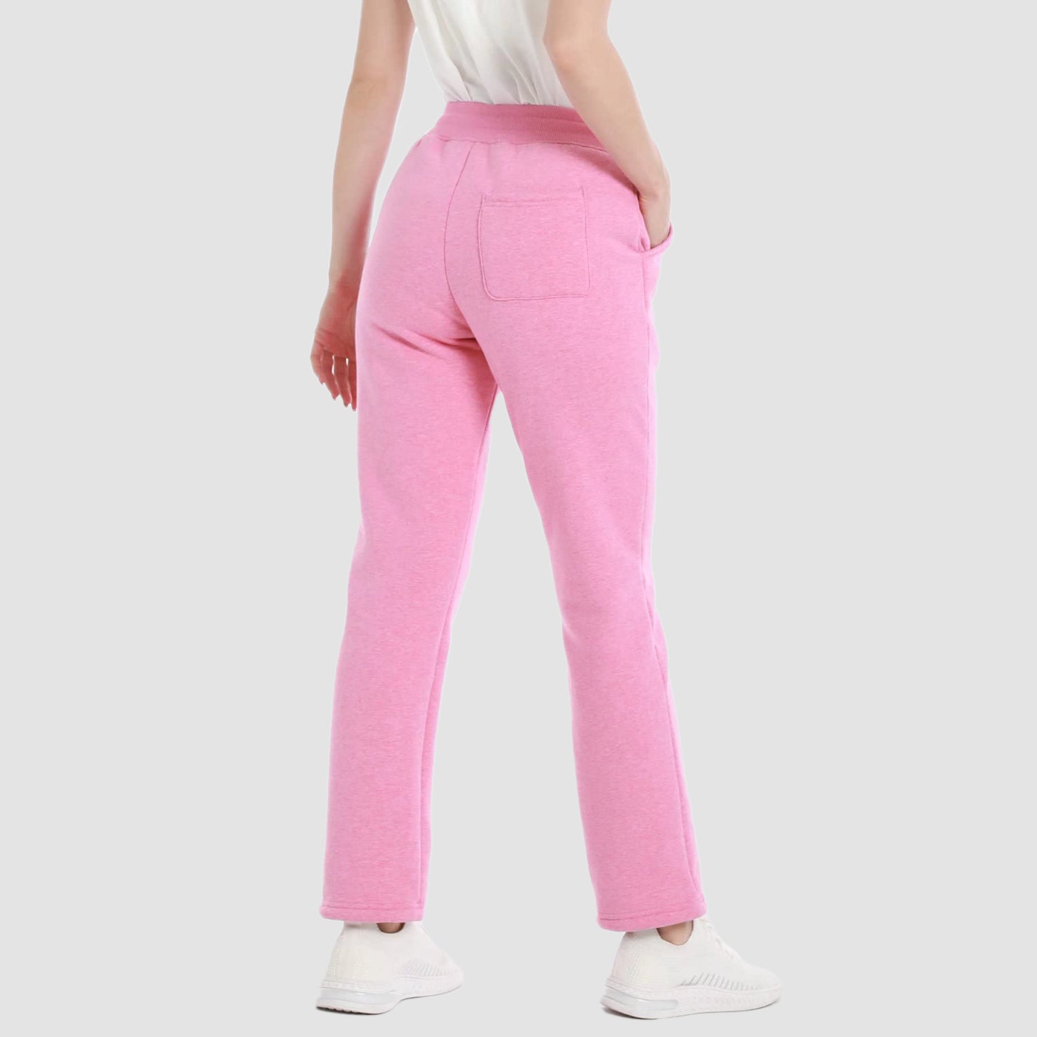 Women's Warm Winter Pants Sherpa Lined Athletic Sweatpants Jogger Pants with 3 Pockets - MAGCOMSEN