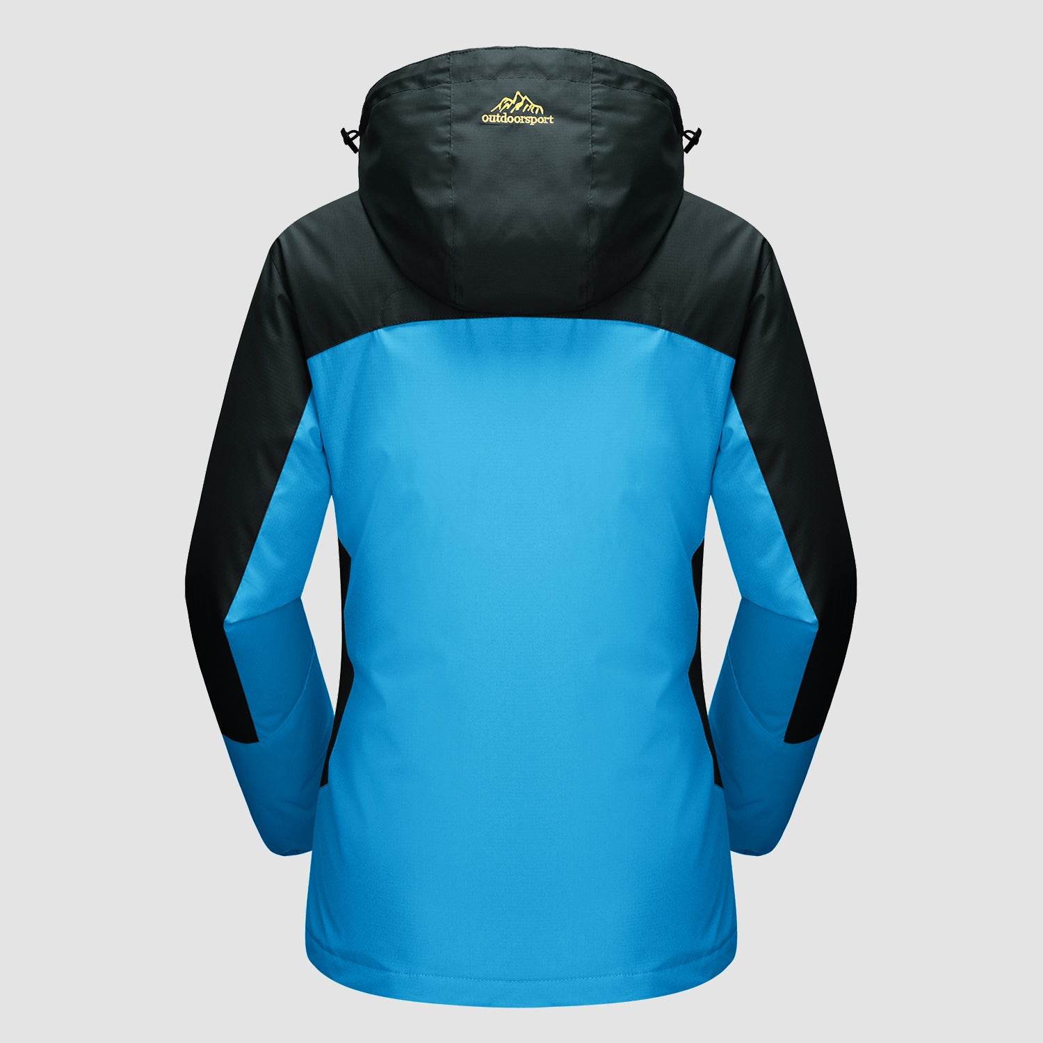 Blue Women's 3-in-1 Waterproof Ski Jacket with Fleece Liner - MAGCOMSEN