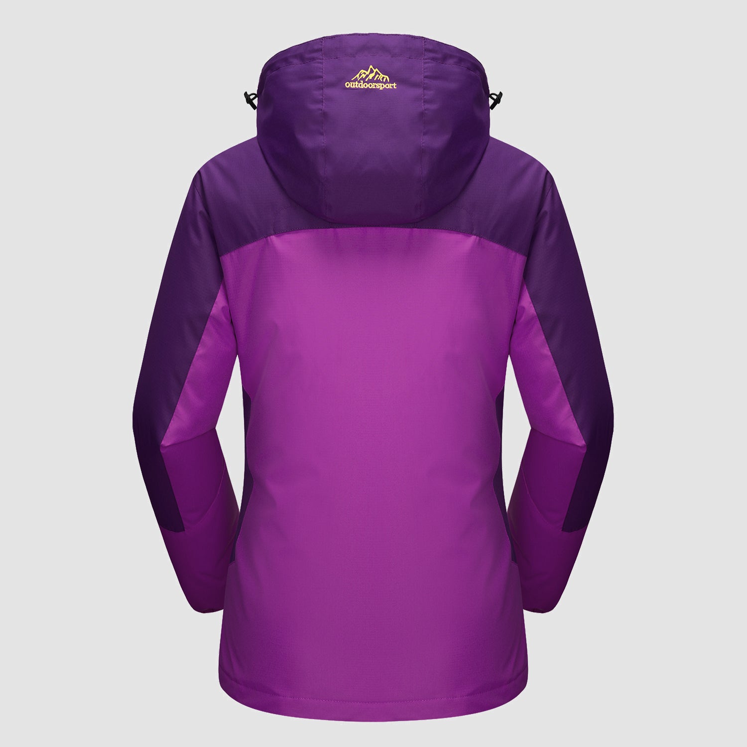 Purple Women's 3-in-1 Waterproof Ski Jacket with Fleece Liner - MAGCOMSEN