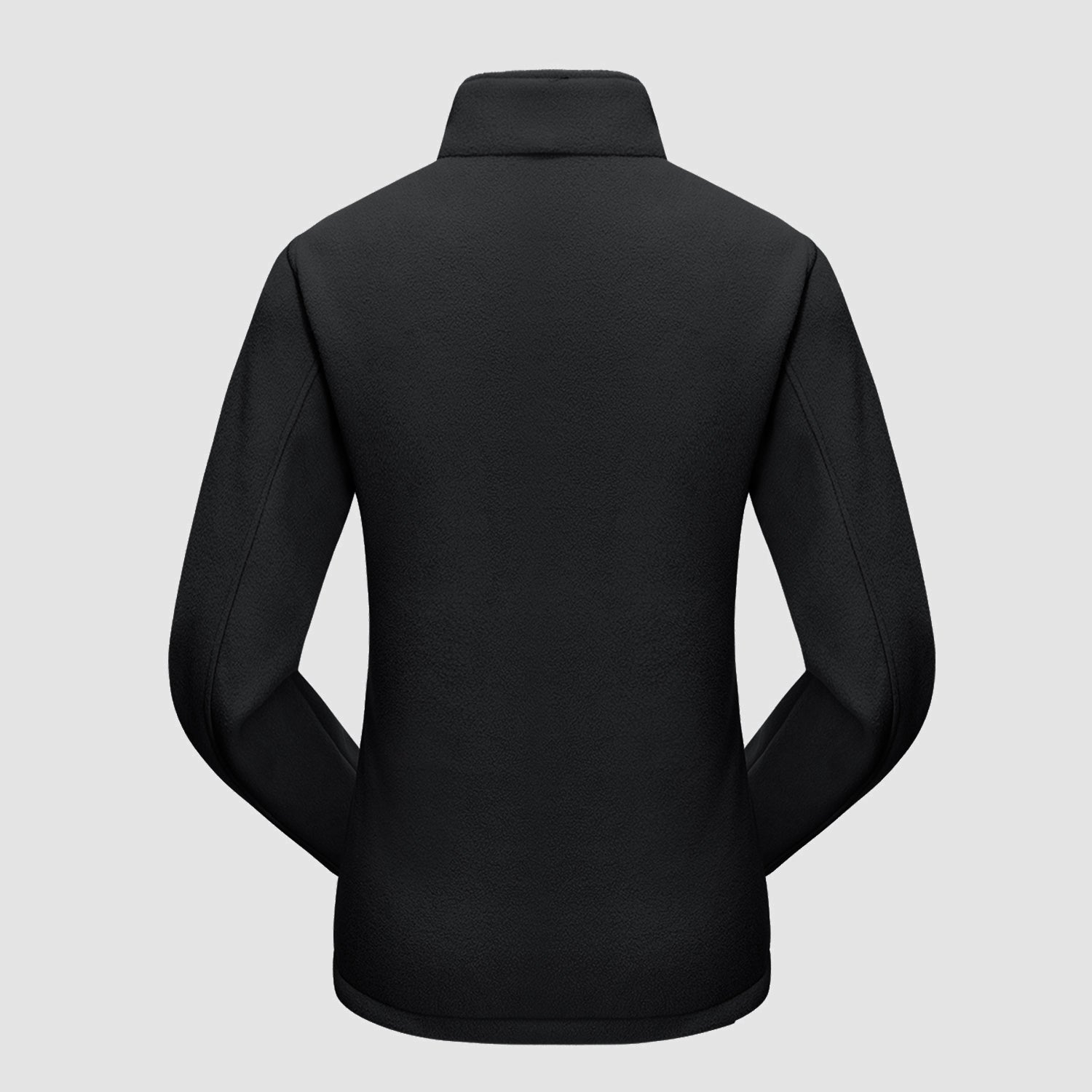 Black Women's 3-in-1 Waterproof Ski Jacket with Fleece Liner - MAGCOMSEN