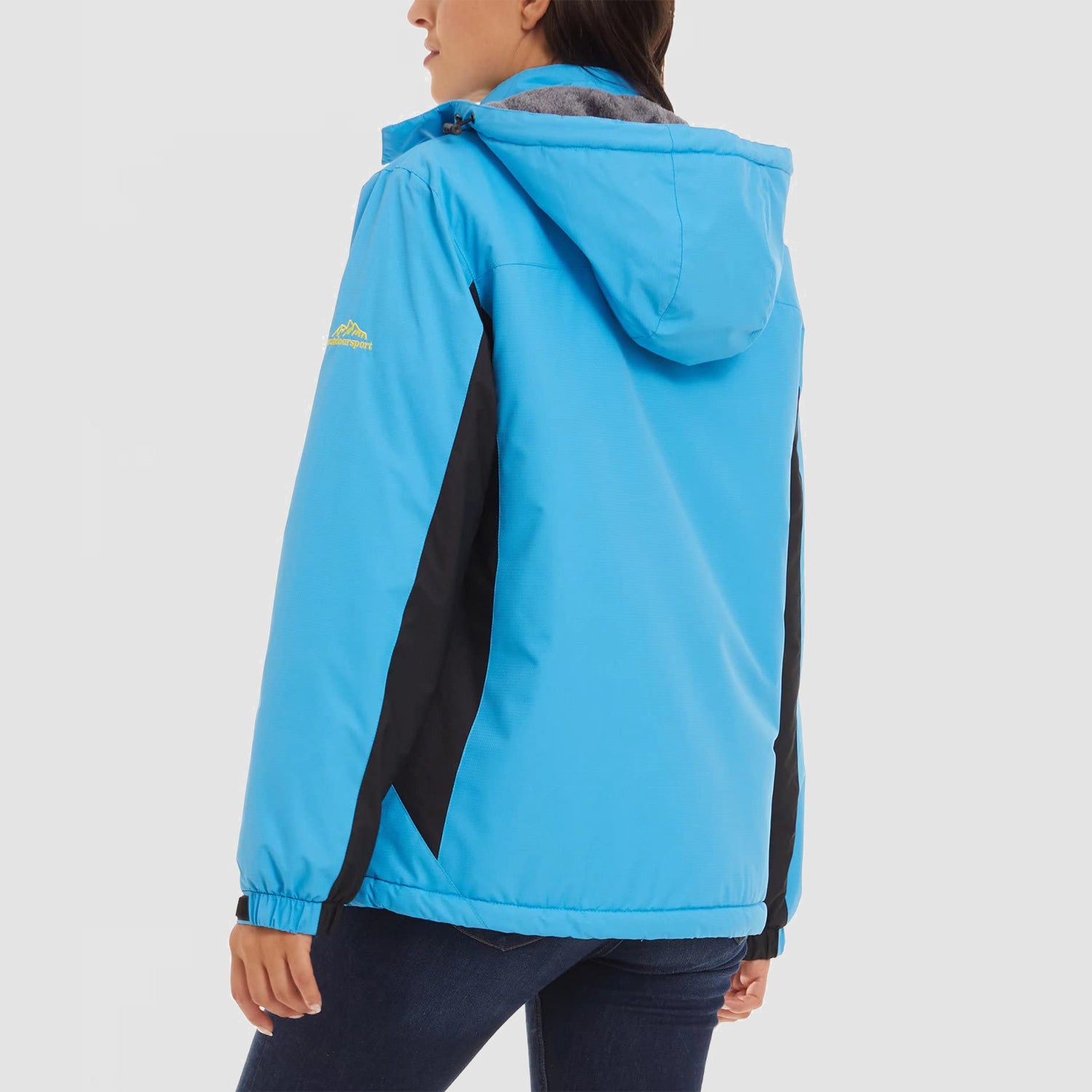 Women's Winter Coats Water Resistant Snow Ski Jacket Fleece Lined with Hood