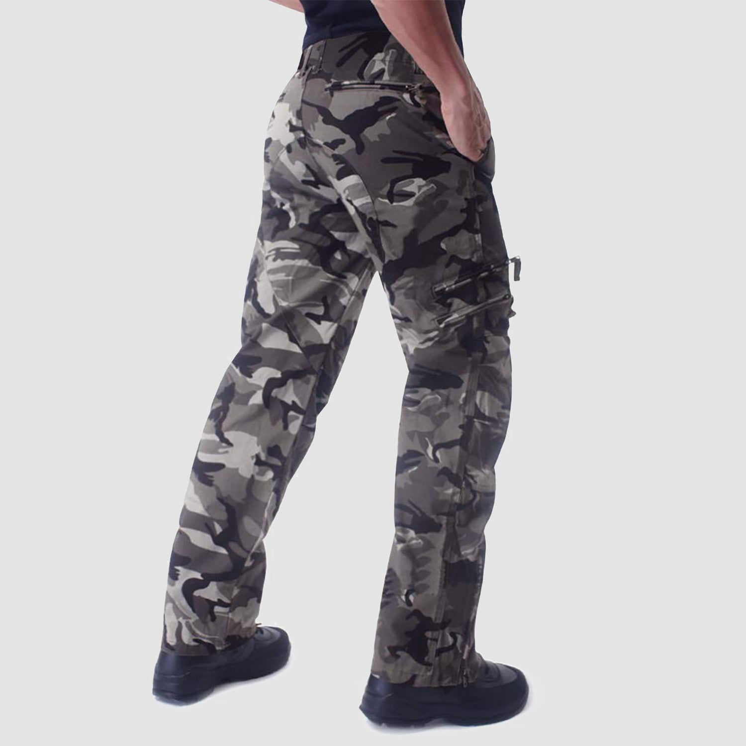 Men's Tactical Cargo Pants with 9 Pockets for Hiking - MAGCOMSEN