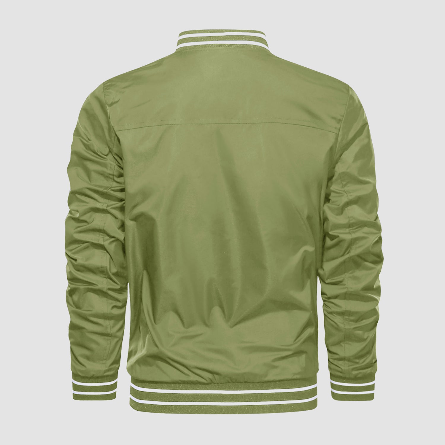 Men's Lightweight Bomber Jacket Casual Windbreaker - MAGCOMSEN