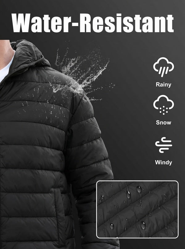 Men's Hooded Puffer Jacket