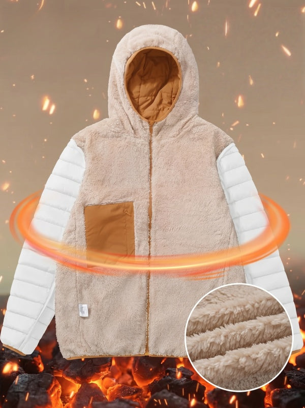 Men's Hooded Warm Snow Winter Puffer Jacket