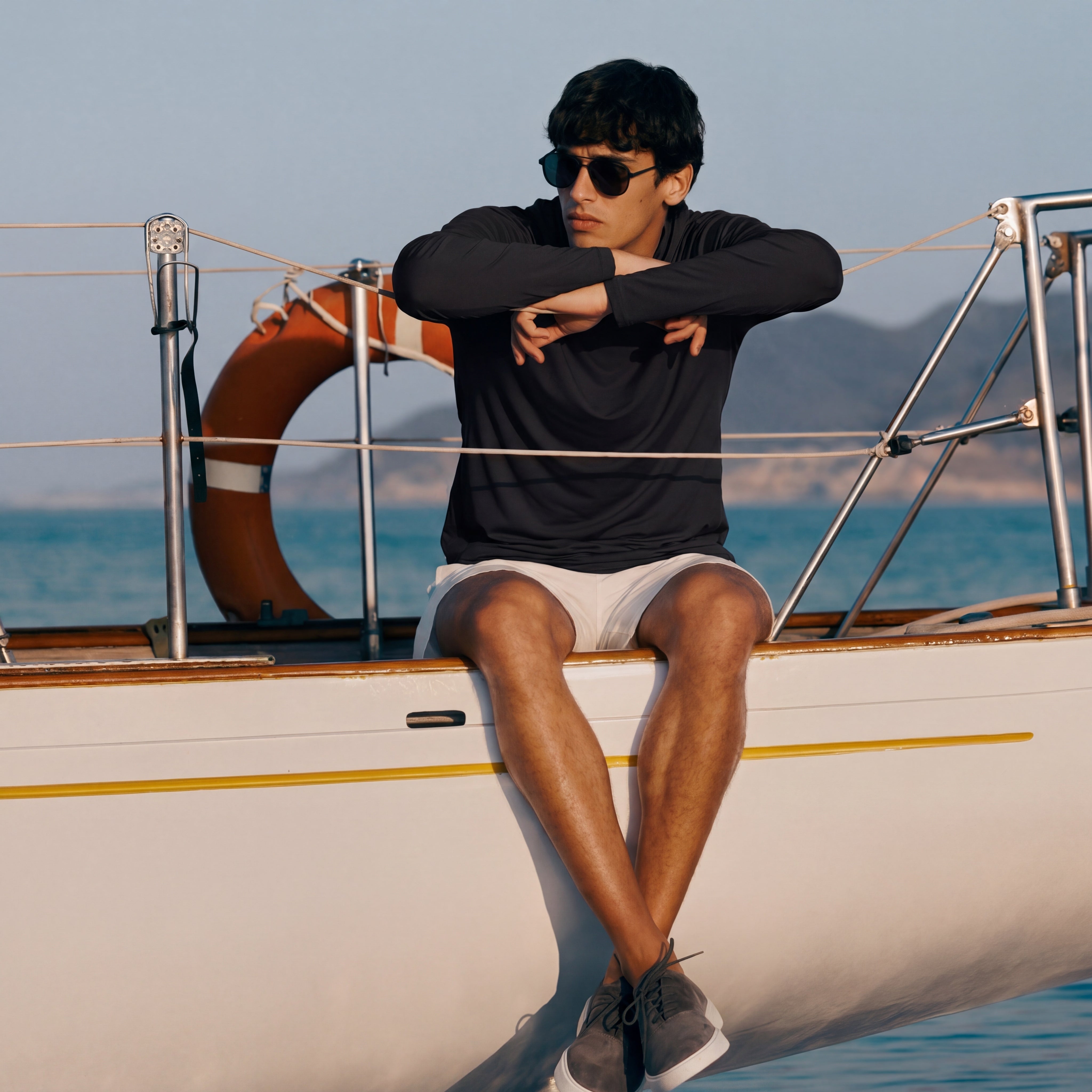 Men's UPF 50+ Hooded Fishing Shirts | Sun Protection