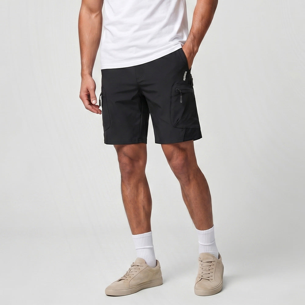 Men's Hiking Cargo Shorts - Water Resistant Quick Dry Golf Shorts