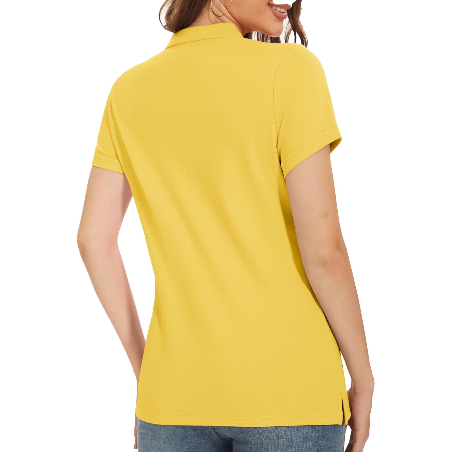 Women's Polo Shirt Cotton Summer Uniform