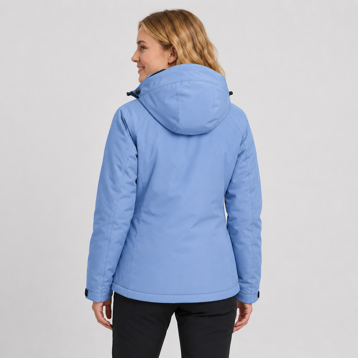 Women's Waterproof Ski Jacket - Insulated Winter Snow Coat with Hood