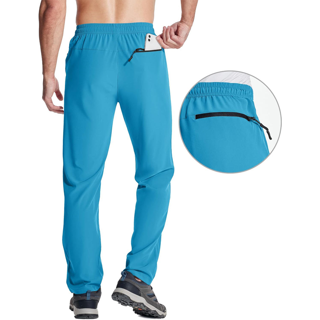 Men's Sweatpants Stretch Lightweight Quick Dry Trousers