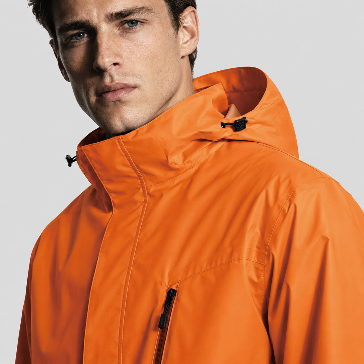 Men's Lightweight Waterproof Rain Jacket Breathable Hooded Windbreaker Shell Florange by MAGCOMSEN