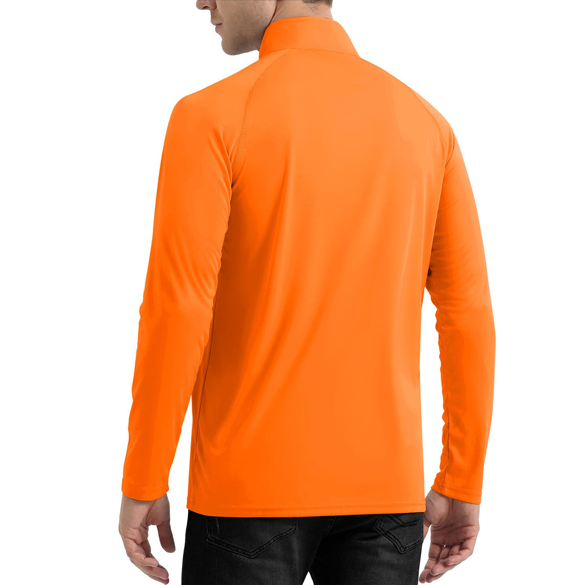 Orange MAGCOMSEN Official Store Men's Long Sleeve Sun Shirts in #Color_Orange