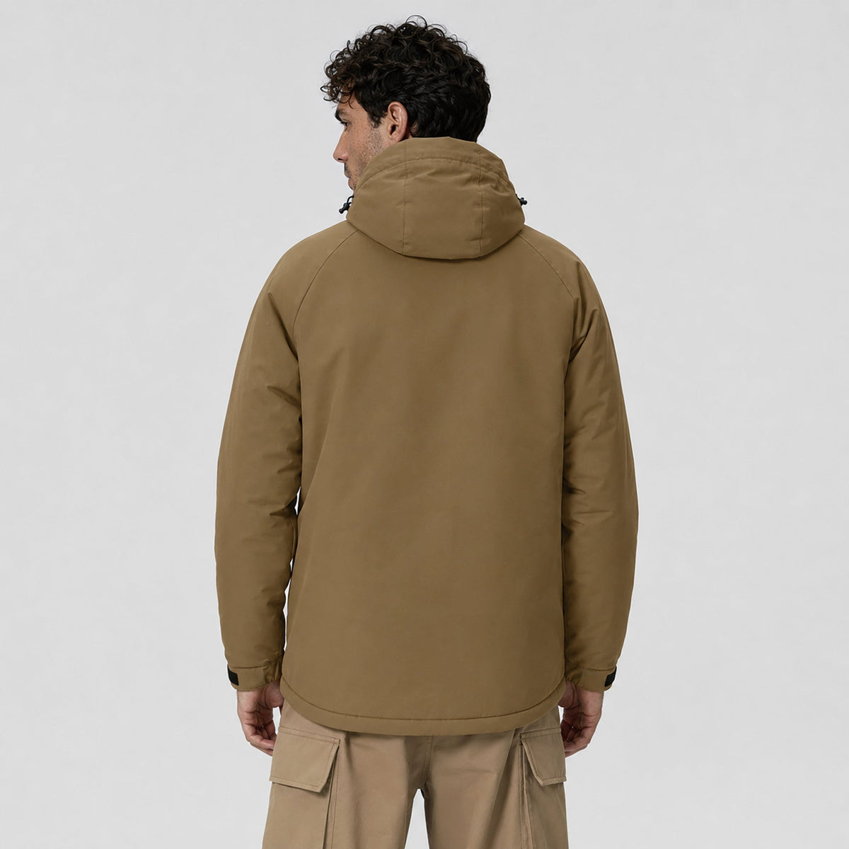 Men's Waterproof Ski Jacket 10k Fleece Lined Winter Snowboard Coat with 7 Pockets Coffee by MAGCOMSEN
