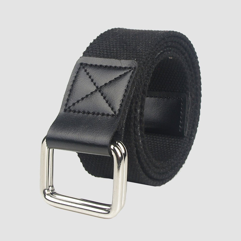 Tactical Nylon Belt – Heavy Duty Adjustable Canvas Belt for Outdoor & Everyday Use Black by MAGCOMSEN