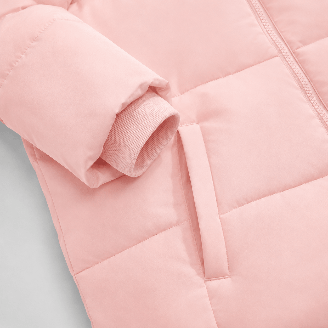 Pink MAGCOMSEN Women’s Hooded Down Jacket Lightweight Thermal Quilted Winter Coat in #Color_Pink