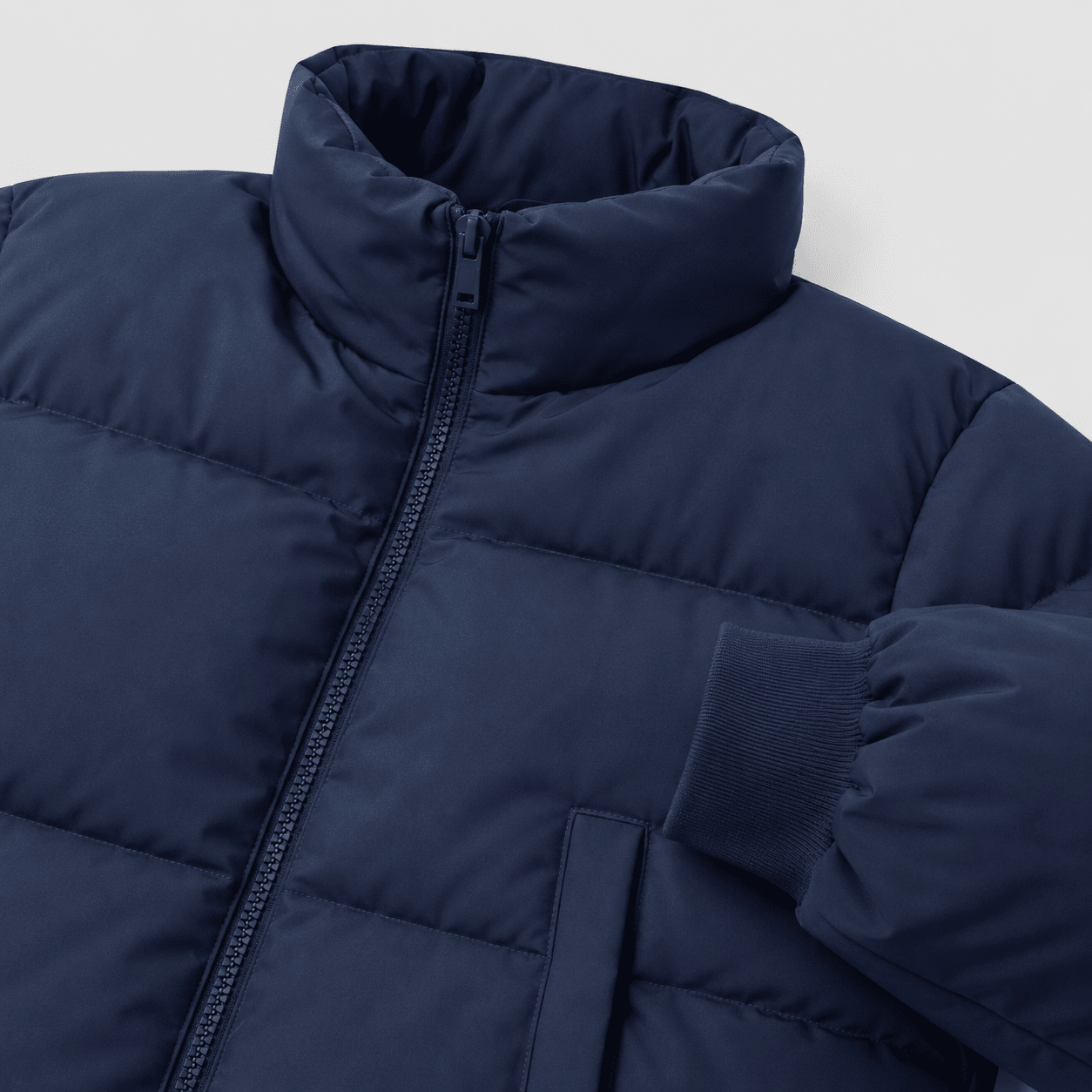 Navy MAGCOMSEN Women’s Quilted Down Jacket Warm Water Resistant Puffer Winter Coat in #Color_Navy