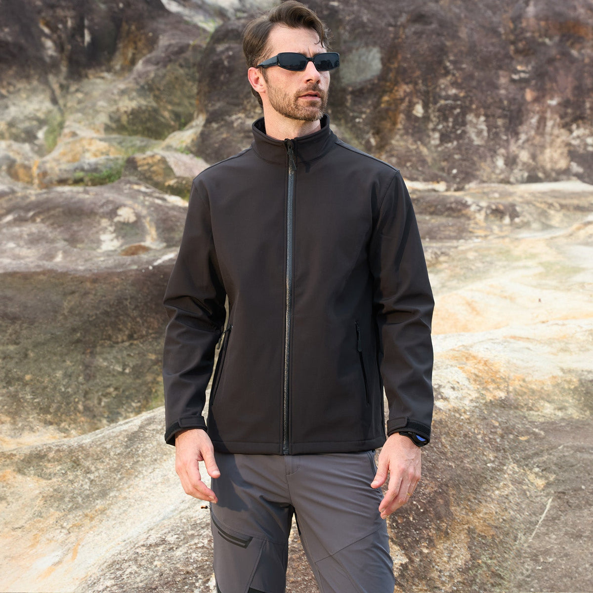 War Armor Fleece Lined Soft Shell Jacket
