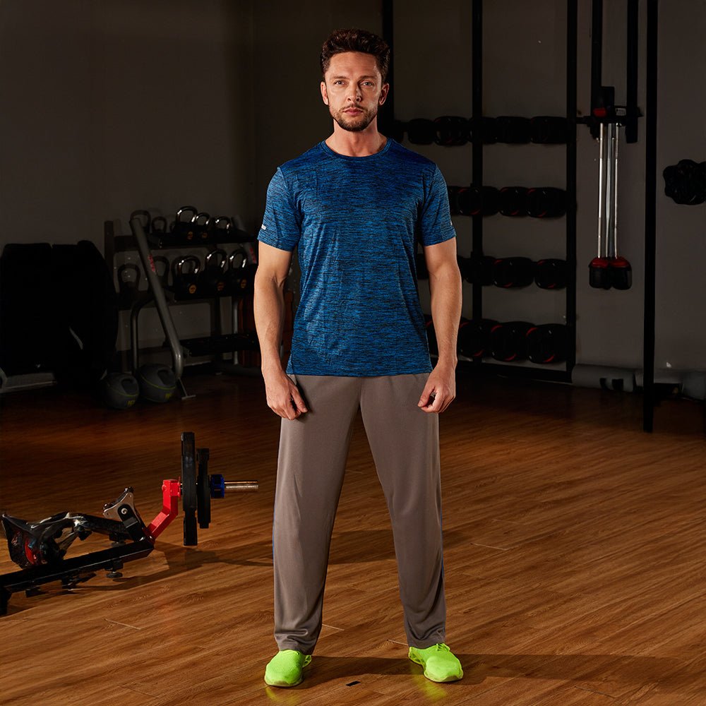 Grey Men's Sweatpants Loose - fitting Quick Dry - MAGCOMSEN