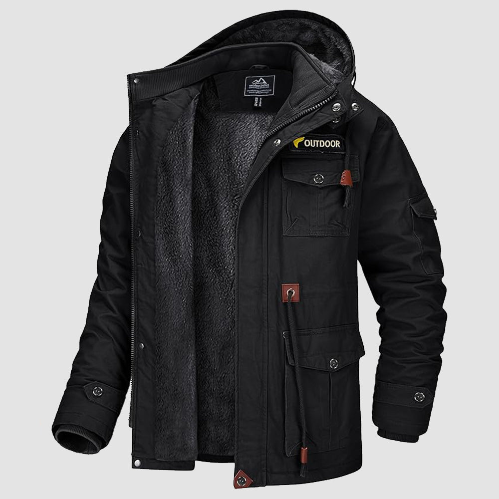 Chaqueta Para Hombre MAGCOMSEN Men's Winter Snow Jacket Water