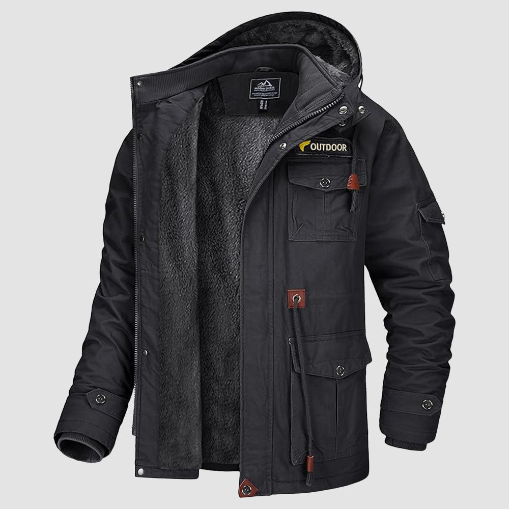 Winter Coat For Men 40 Degree POIUYTR Men's Winter Coat Military