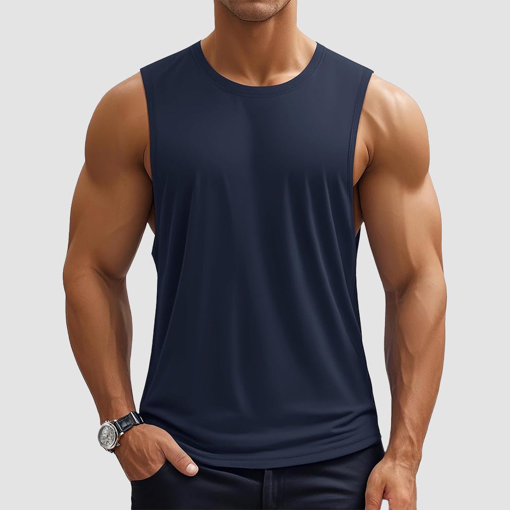 【New In】Men's Workout Tank – Quick - Dry Sleeveless Gym Shirt - MAGCOMSEN