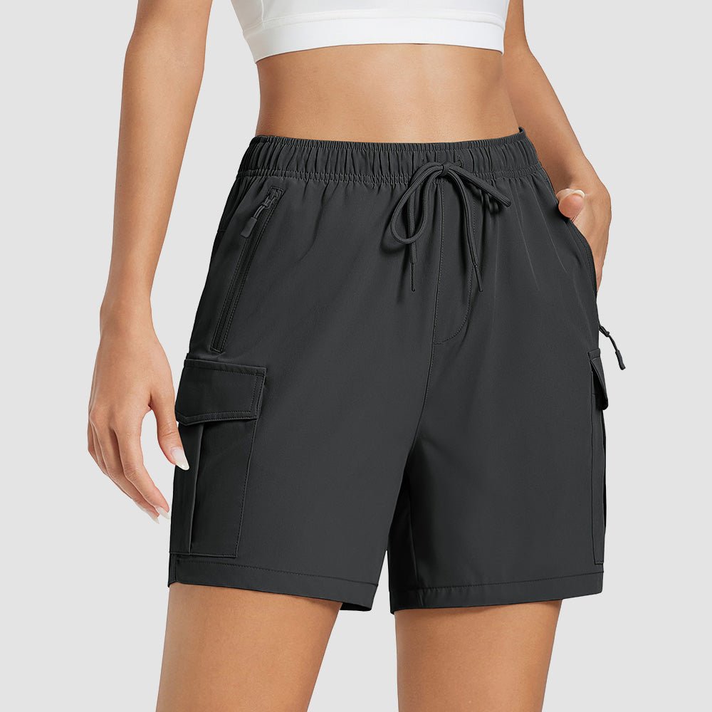 レディースウェア SUIC GOLF DEMI CARGO SHORTS Women's Hiking Cargo Shorts UPF 50+ Quick Dry Golf Shorts with