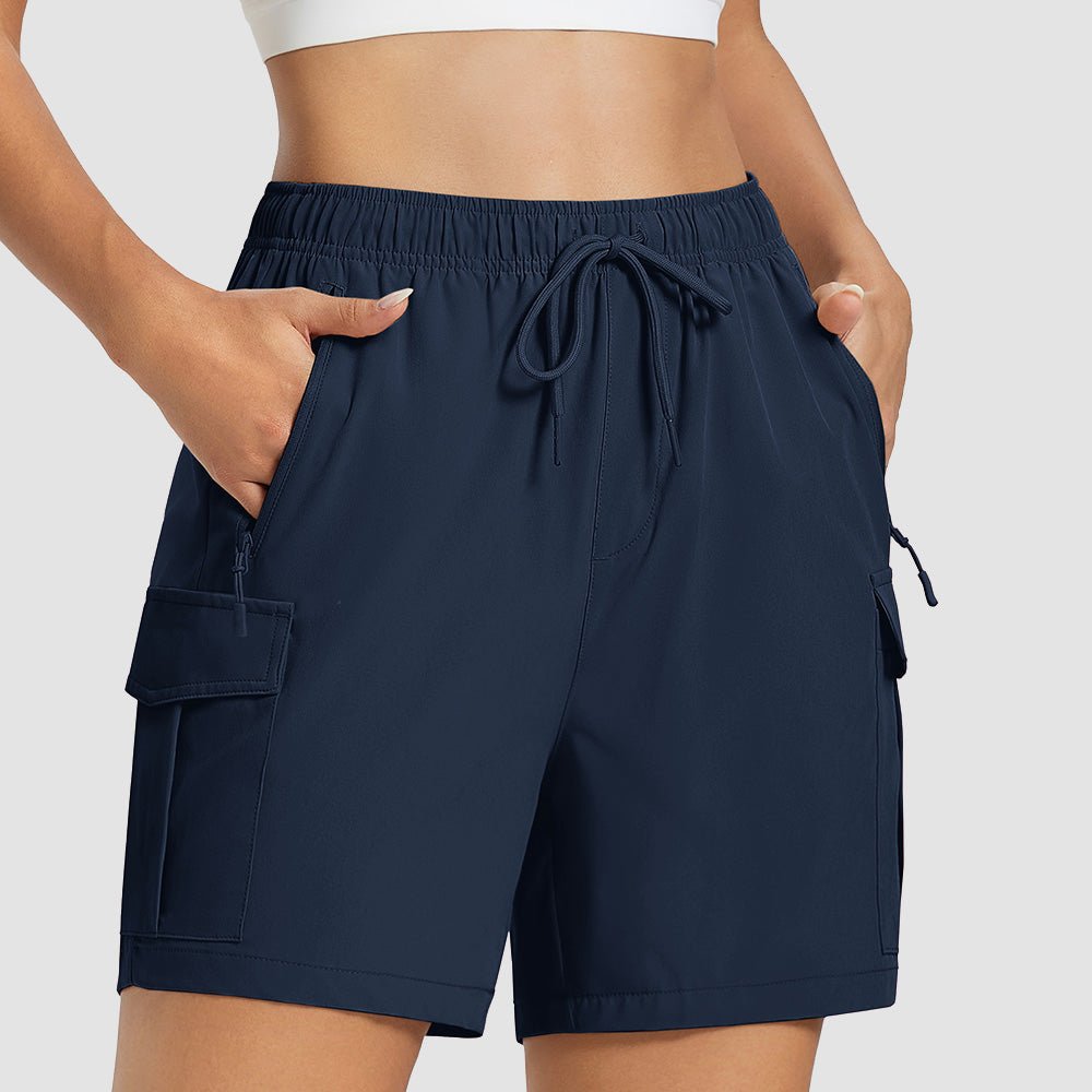 Women's Hiking Cargo Shorts UPF 50+ Quick Dry Golf Shorts with