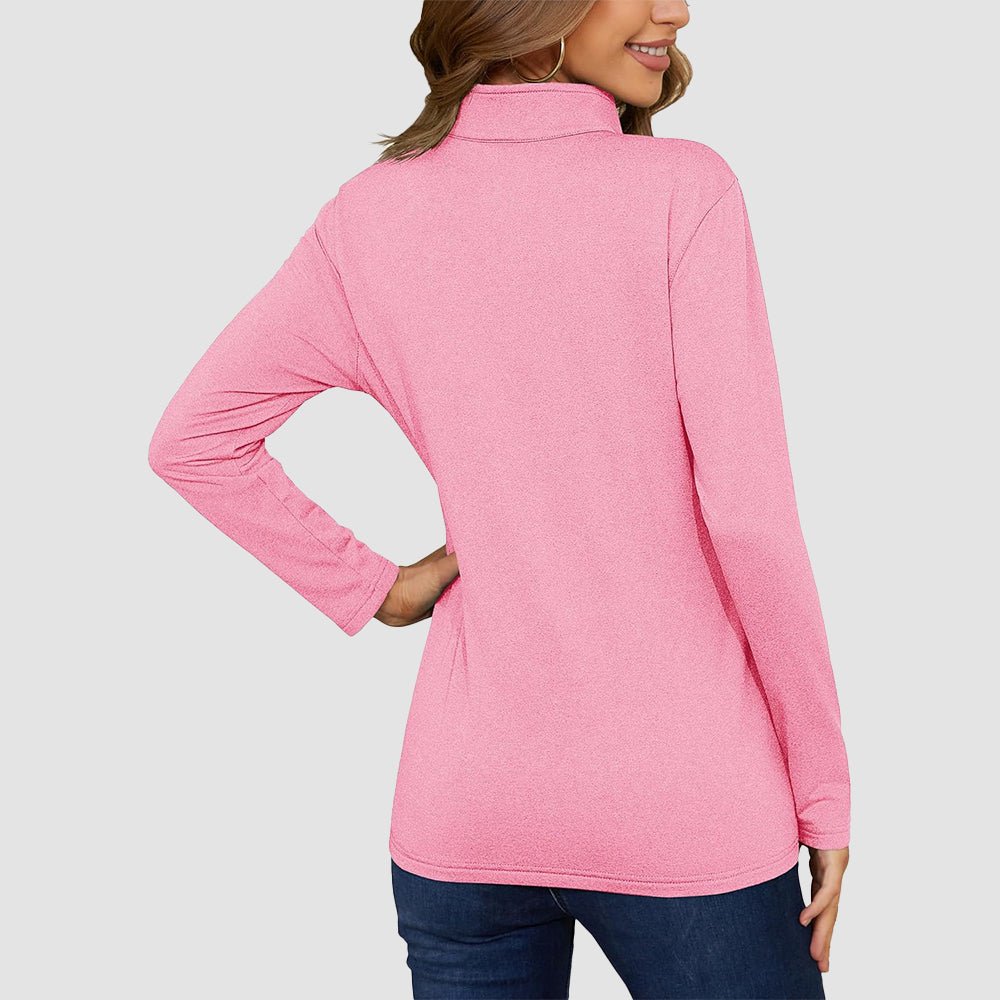 Pink Women's UPF50+ Sun Shirt - Long Sleeve Quick Dry - MAGCOMSEN