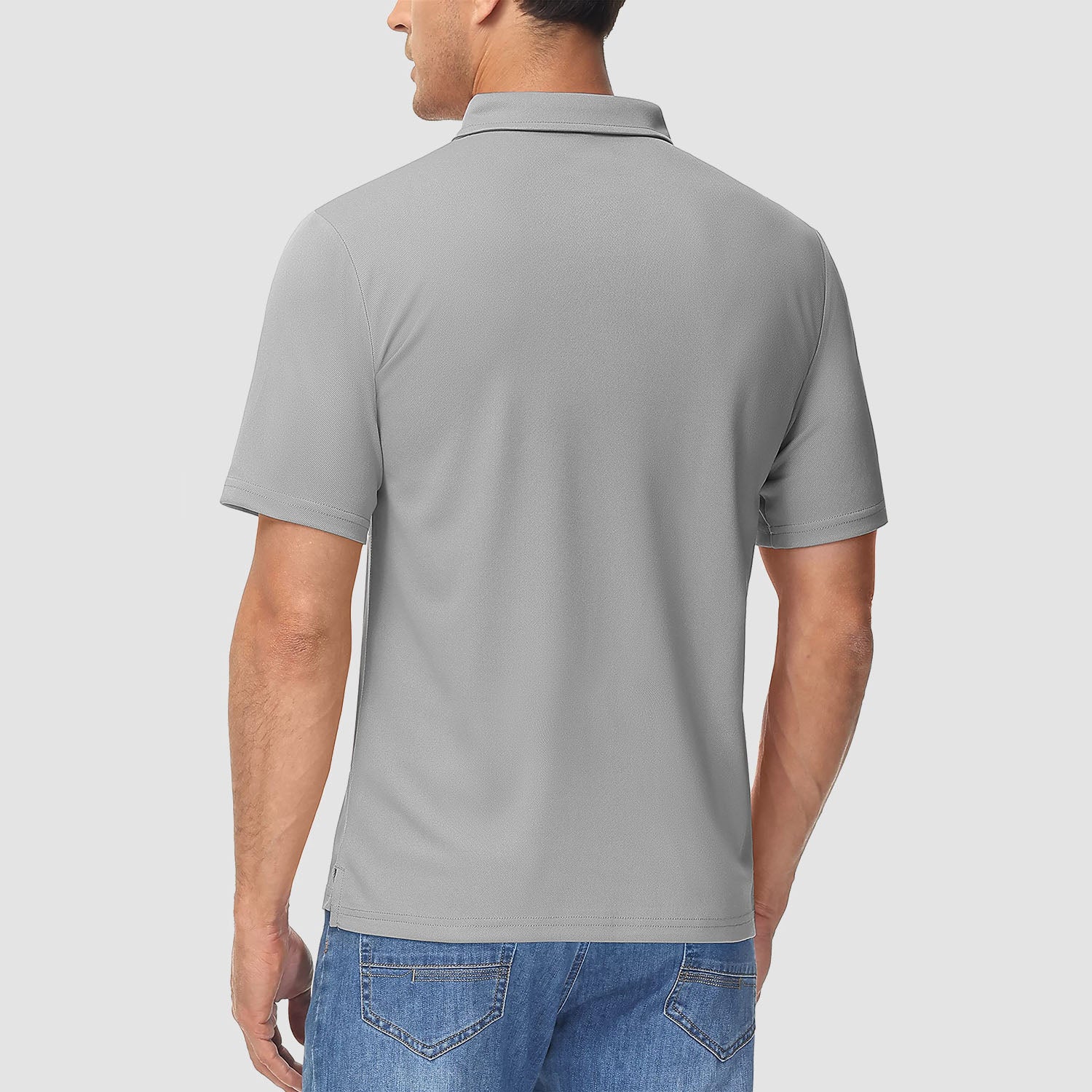Polo Shirts for Men Short Sleeve  Golf Shirts Quick Dry with Pocket