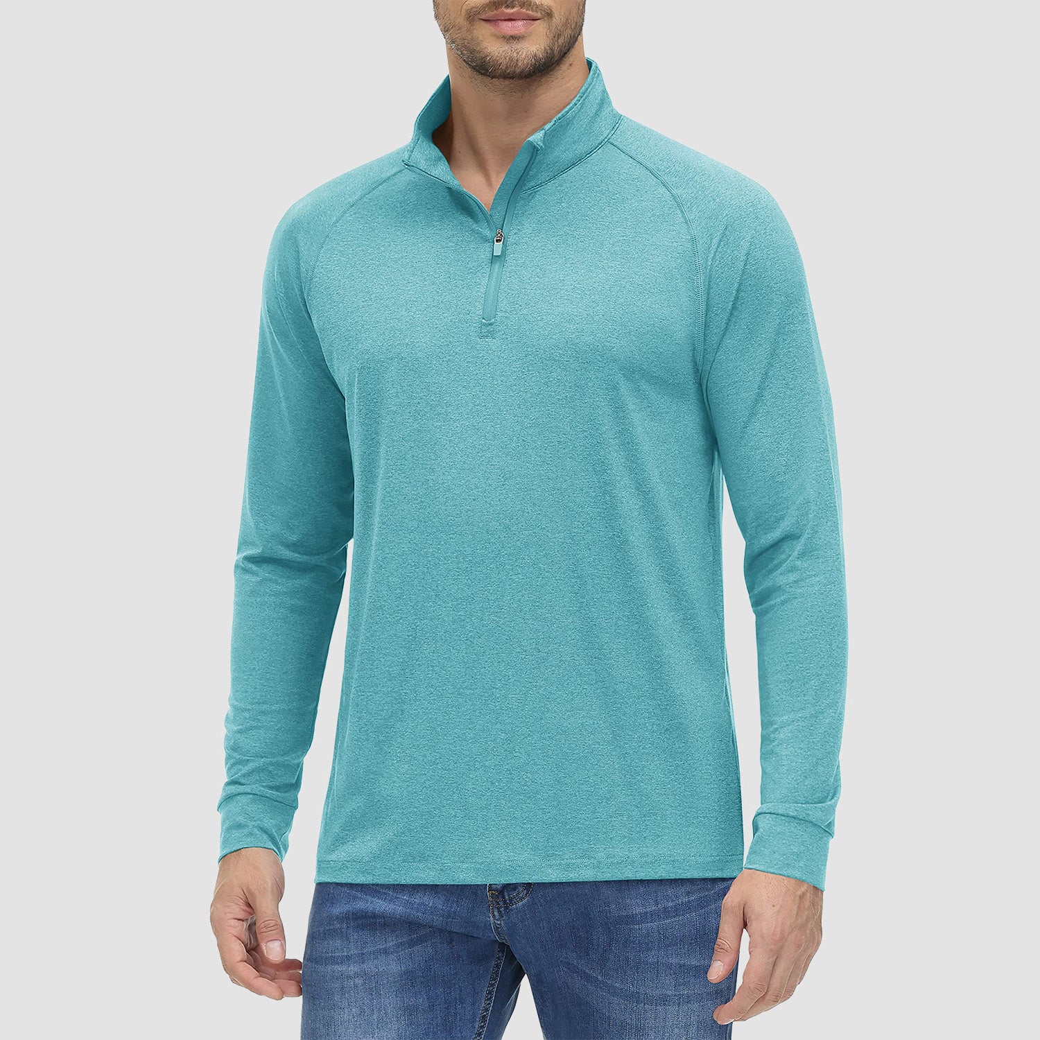 Men's Lands End UPF50+ Sun Shirt, Long Sleeve Quick Dry