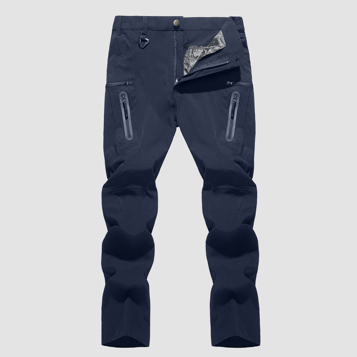 Men's Hiking Pants Water Repellent Cargo Pants with 8 Pockets Ripstop Lightweight Workout Pants