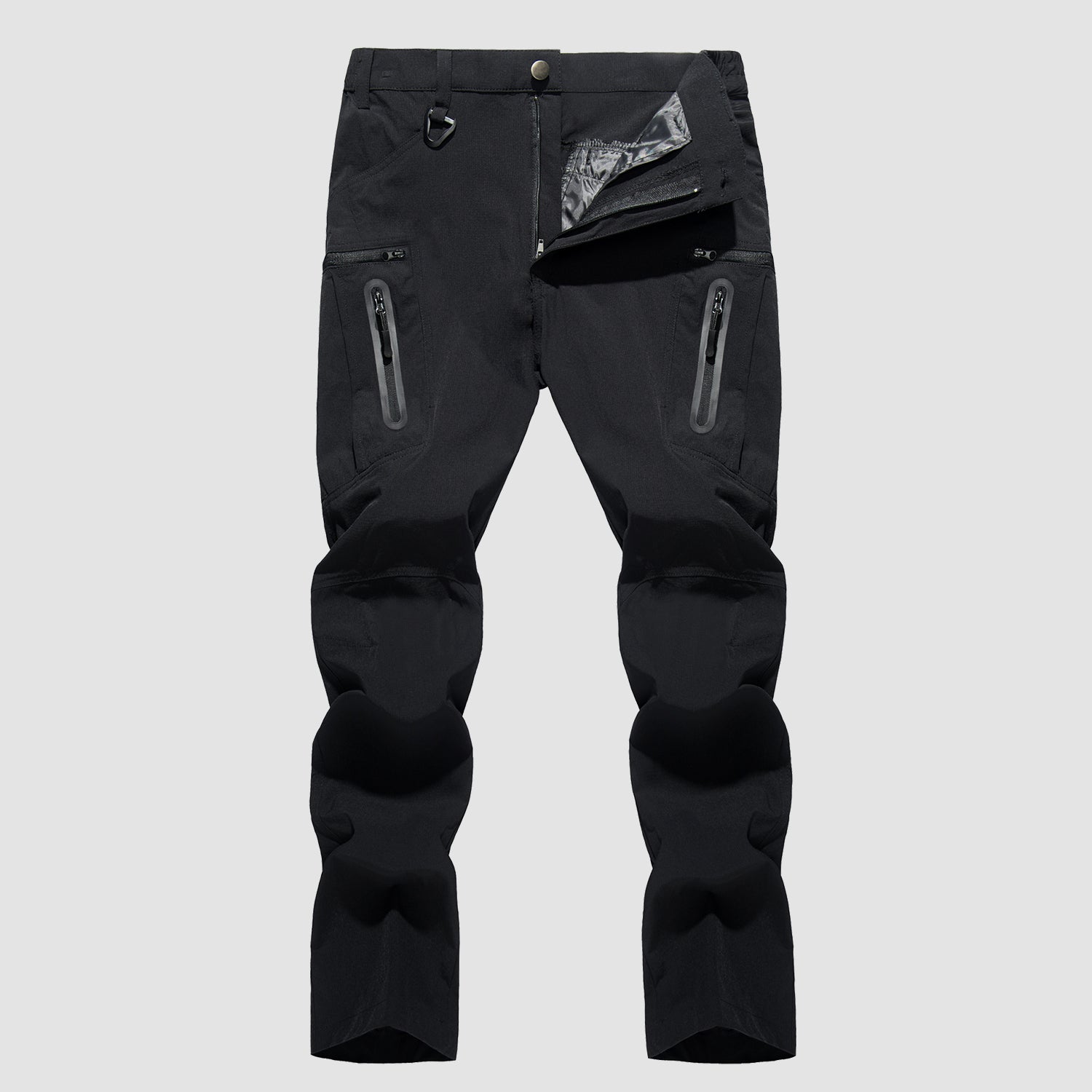 Men's Hiking Pants Water Repellent Cargo Pants with 8 Pockets Ripstop Lightweight Workout Pants