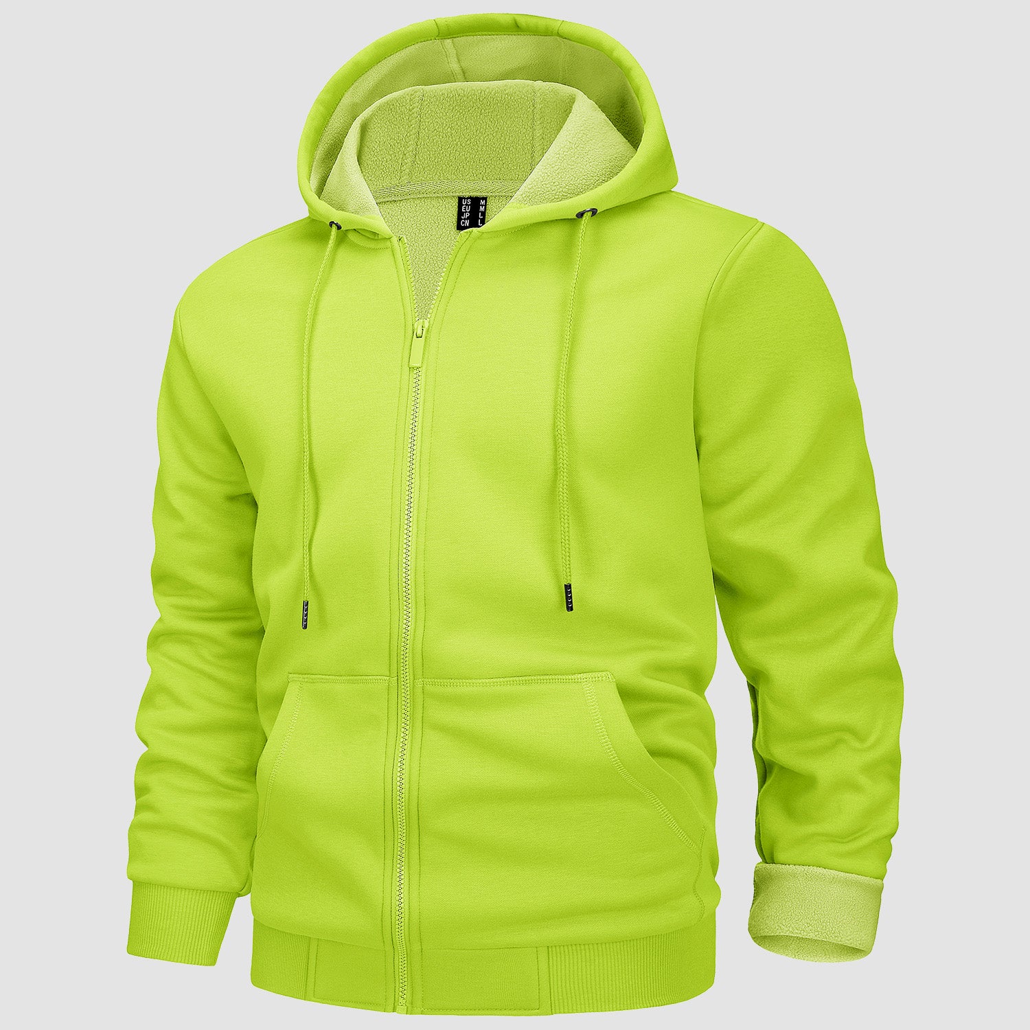 Men's Hoodie Jacket  Fleeces Zip Up Sweatshirt - MAGCOMSEN
