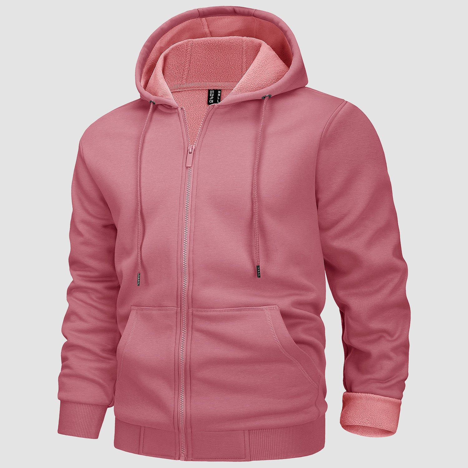 Men's Hoodie Jacket  Fleeces Zip Up Sweatshirt - MAGCOMSEN