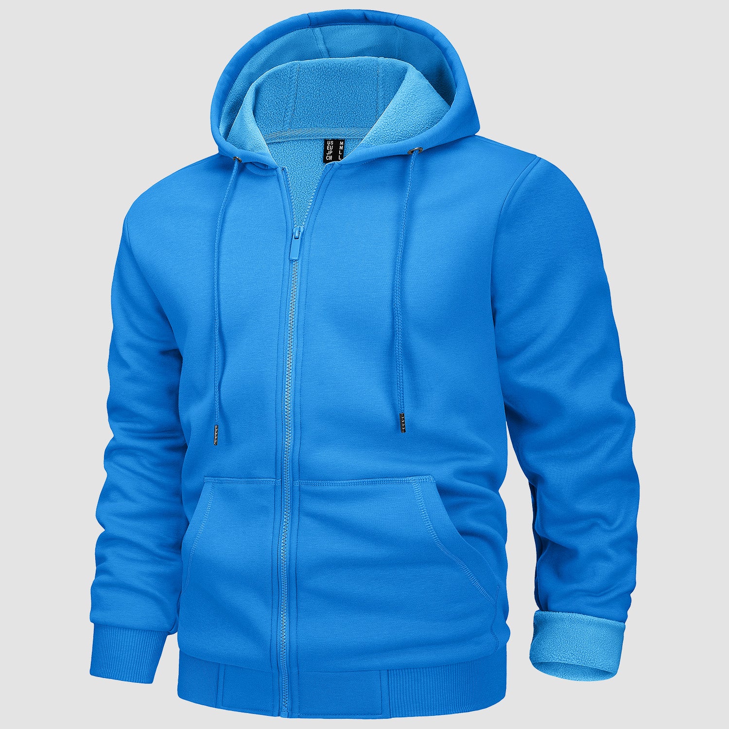 Men's Hoodie Jacket  Fleeces Zip Up Sweatshirt - MAGCOMSEN