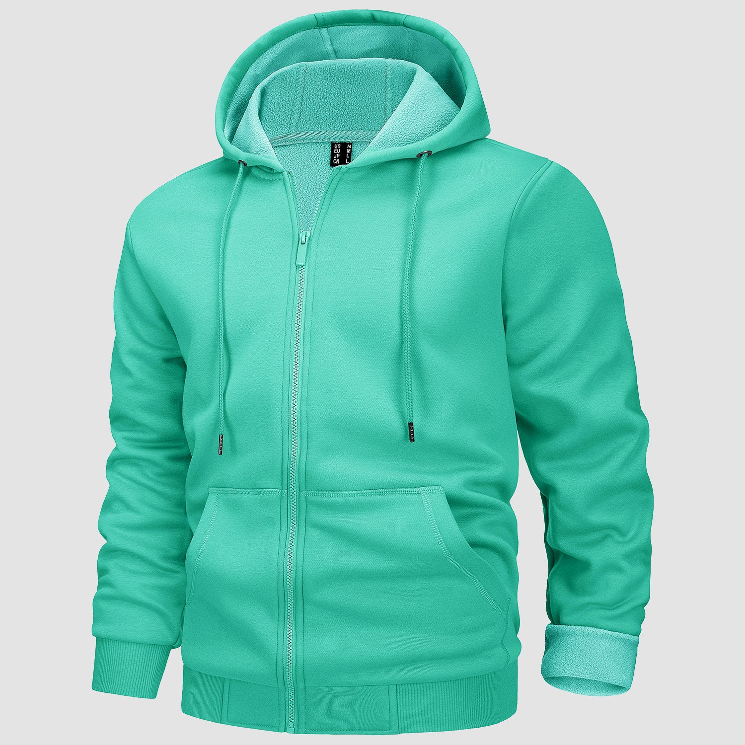 Men's Hoodie Jacket  Fleeces Zip Up Sweatshirt - MAGCOMSEN