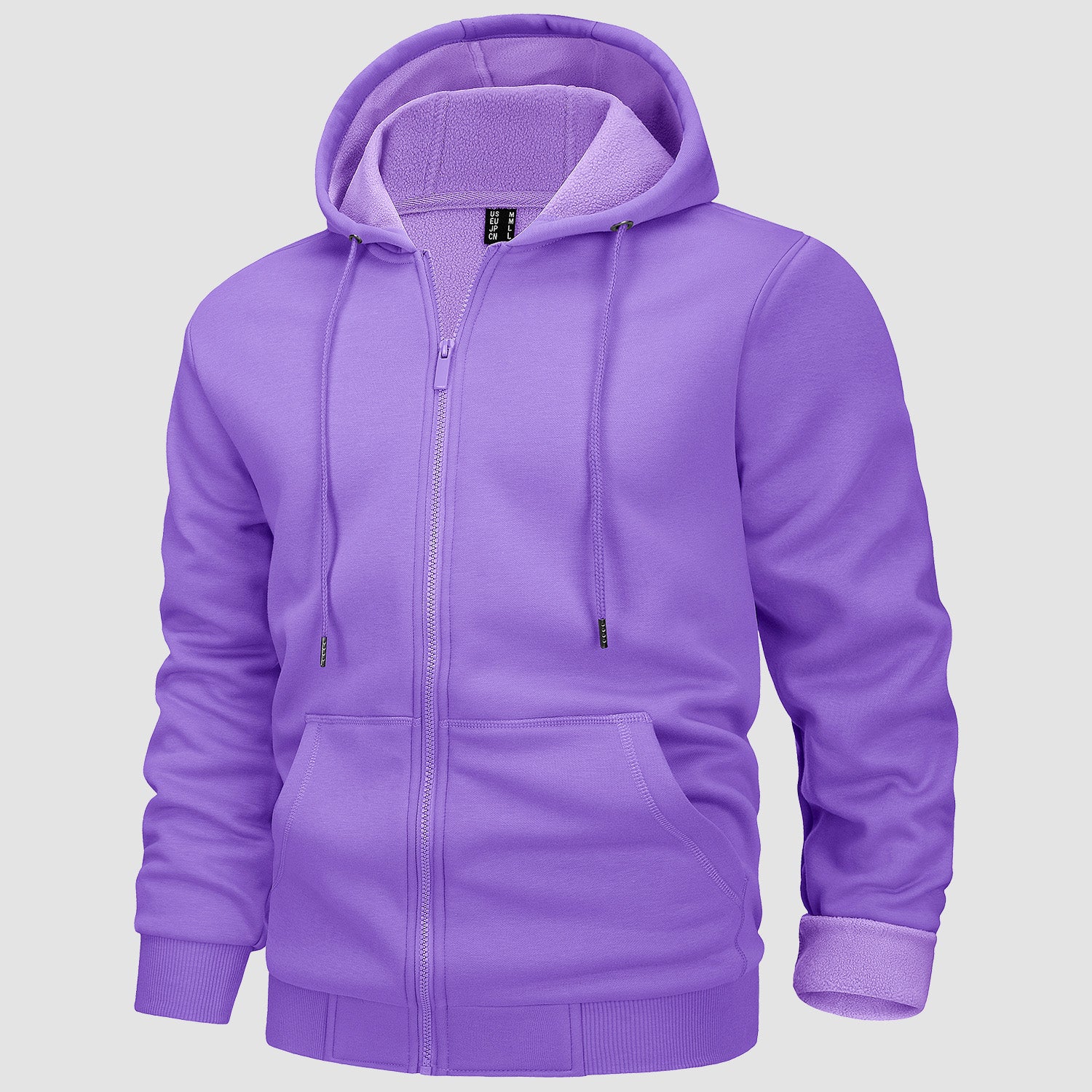 Men's Hoodie Jacket  Fleeces Zip Up Sweatshirt - MAGCOMSEN