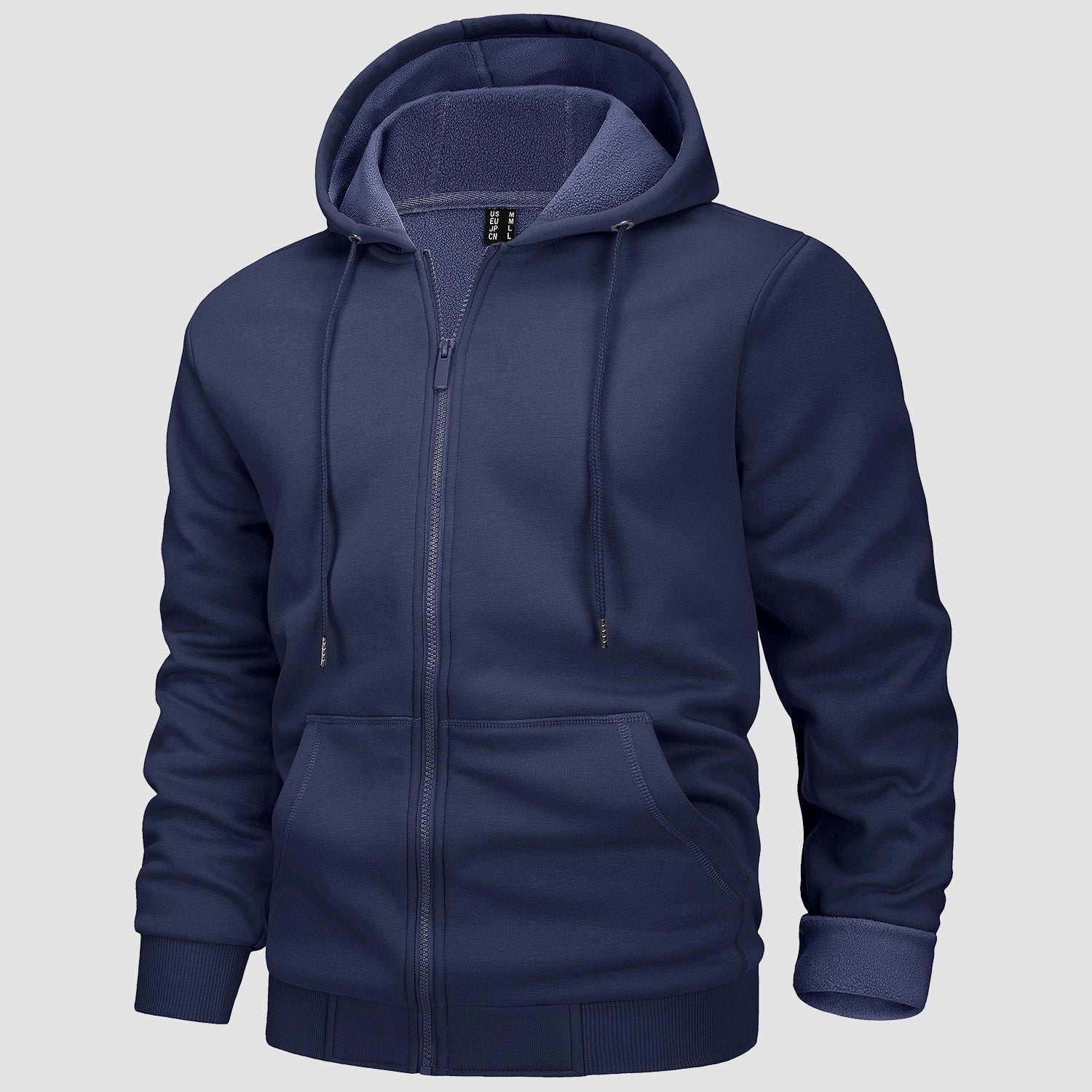 Men's Hoodie Jacket  Fleeces Zip Up Sweatshirt - MAGCOMSEN