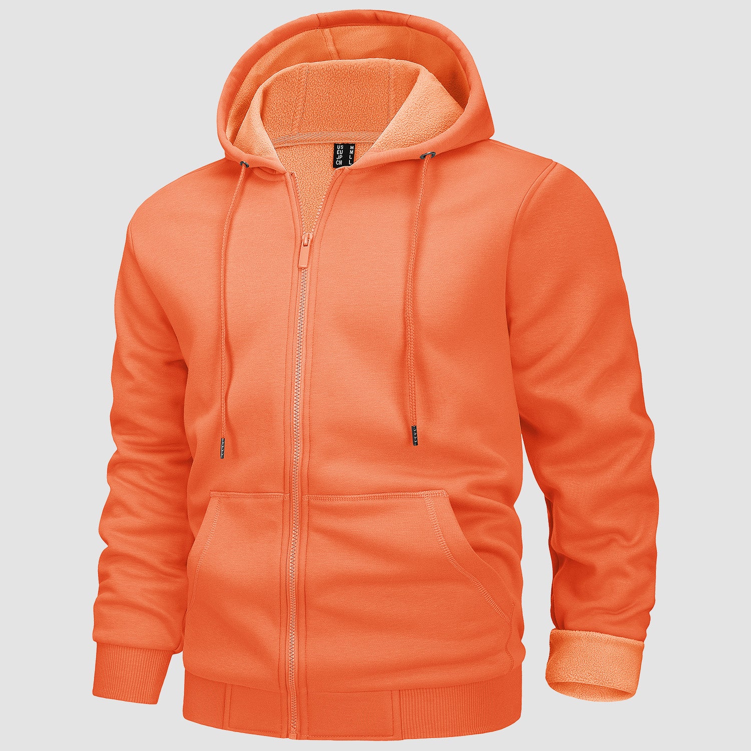 Men's Hoodie Jacket  Fleeces Zip Up Sweatshirt - MAGCOMSEN