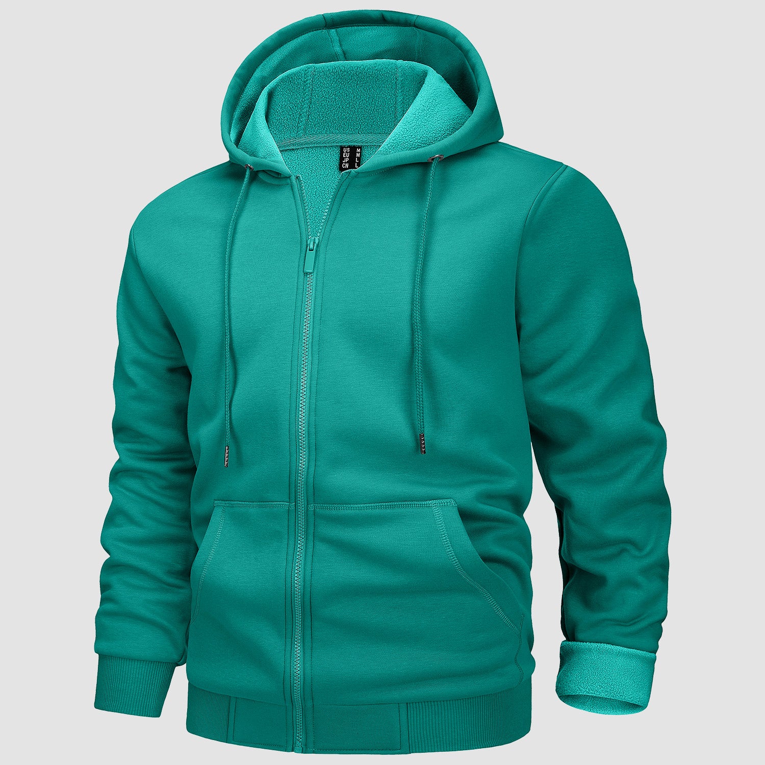 Men's Hoodie Jacket  Fleeces Zip Up Sweatshirt - MAGCOMSEN
