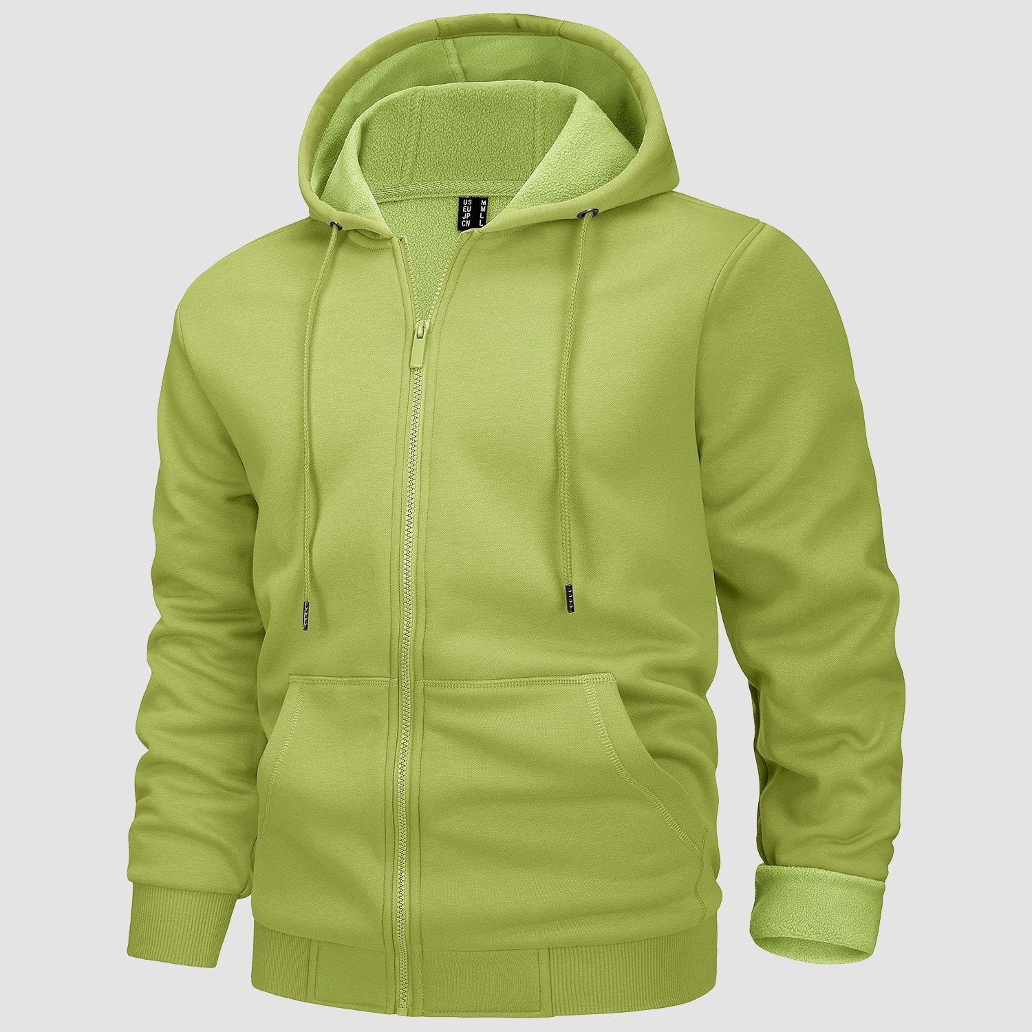 Men's Hoodie Jacket  Fleeces Zip Up Sweatshirt - MAGCOMSEN