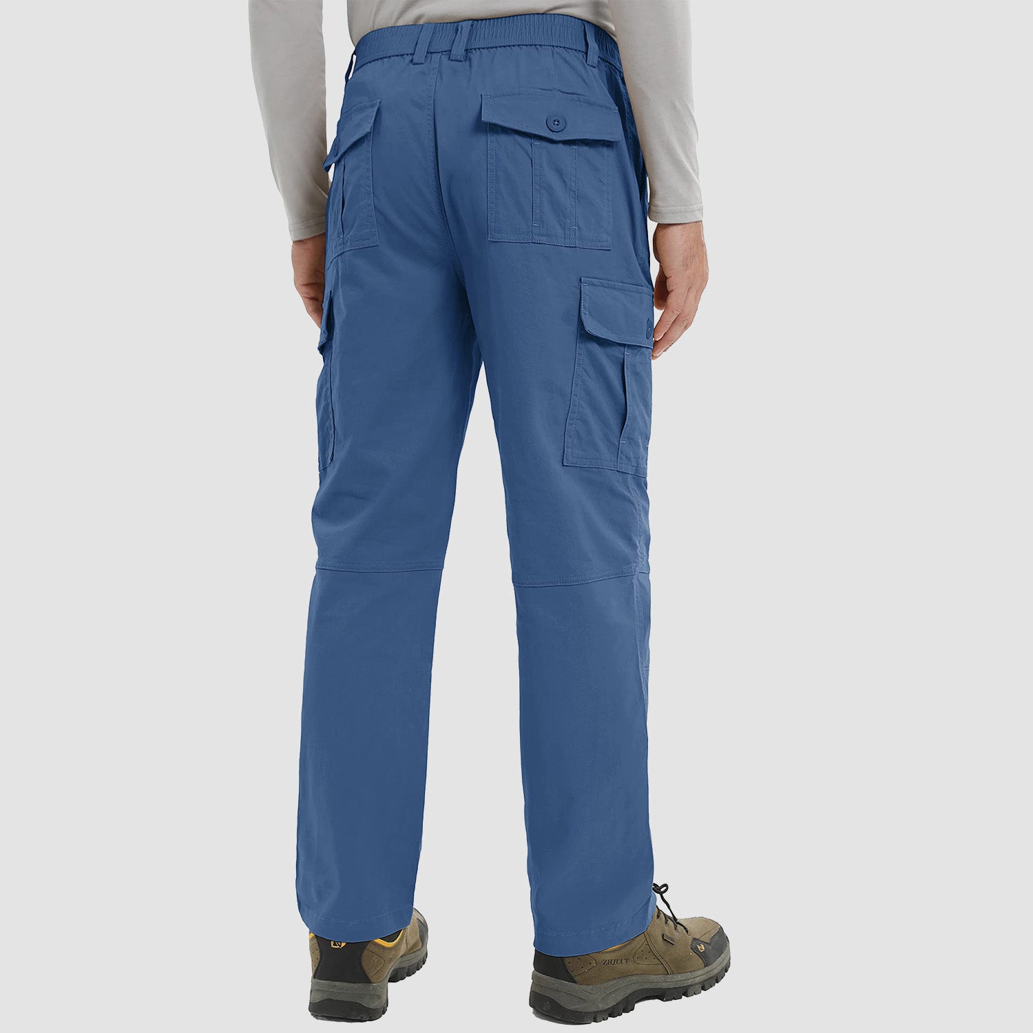 Men's Cargo Pants Straight Fit Work Pants - MAGCOMSEN